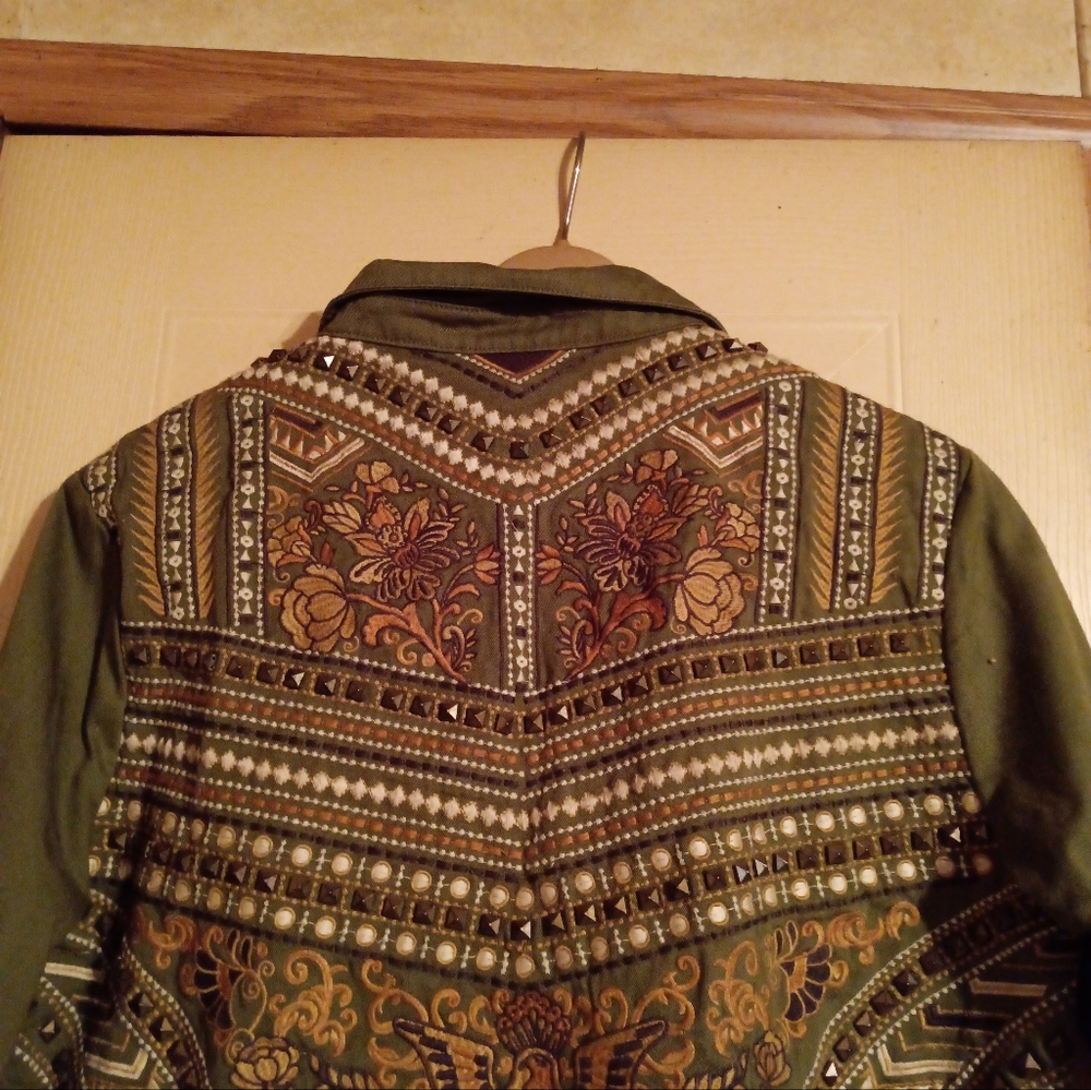 Embellished shirt jacket - Picture 3 of 5